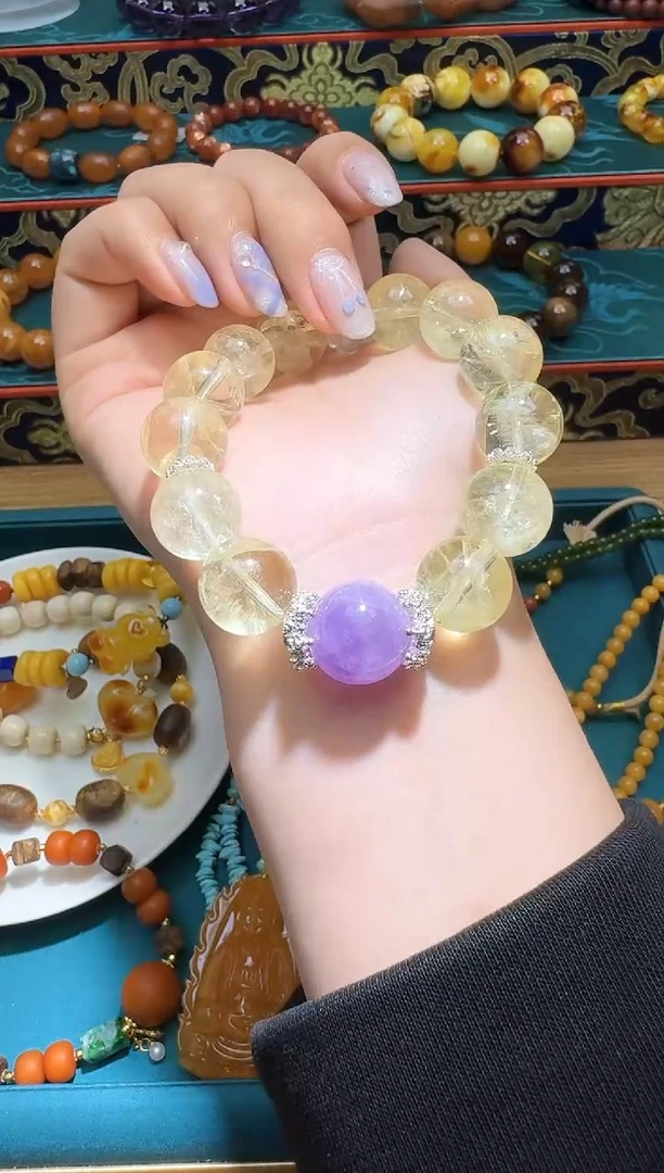 未镶嵌手链水晶多样性发一件 466