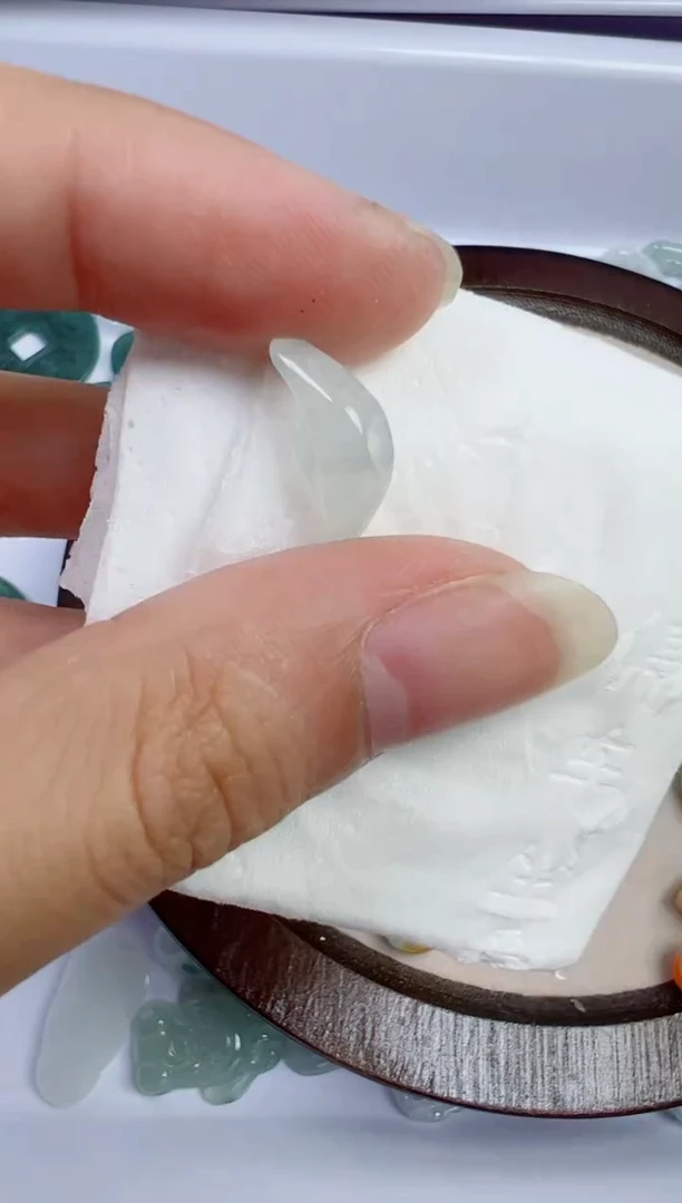 散珠翡翠45号链接，A货翡翠