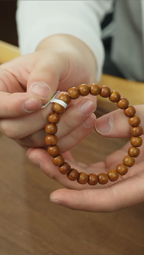 【闪购商品】紫金鼠手串咖黄皮实心老型9x8