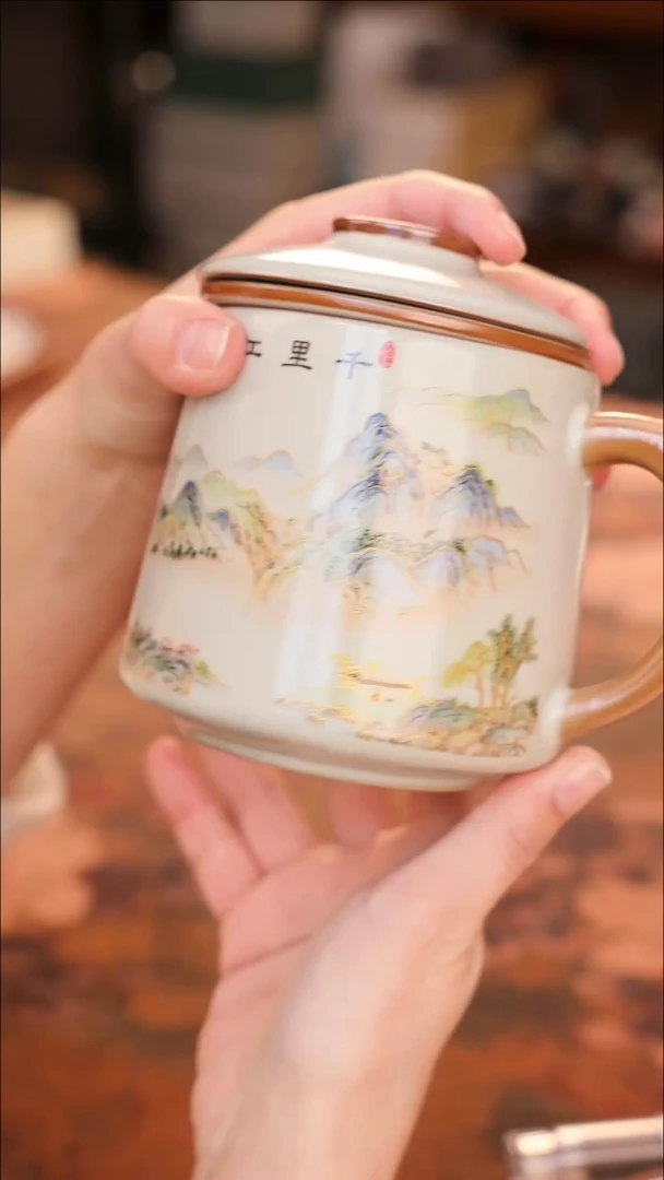 【闪购商品】陶瓷茶具（无礼盒无茶盘）@@A10737