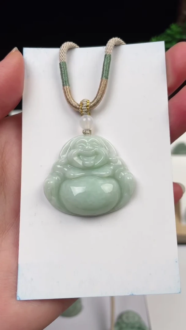 【闪购商品】翡翠颈饰未镶嵌佛公