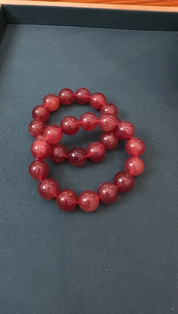 未镶嵌手串水晶草莓晶多样性发货拍一发一-593529