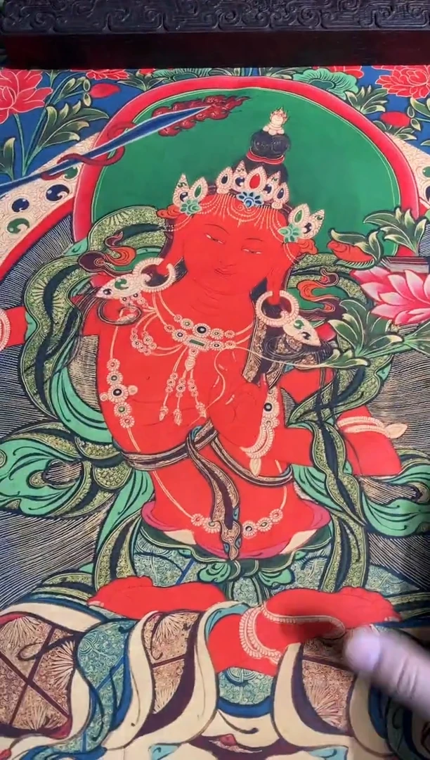 卷轴画天天的唐卡tk160