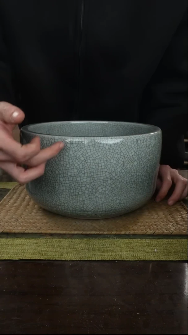 陶瓷扳指厚边大缸B铁线-24