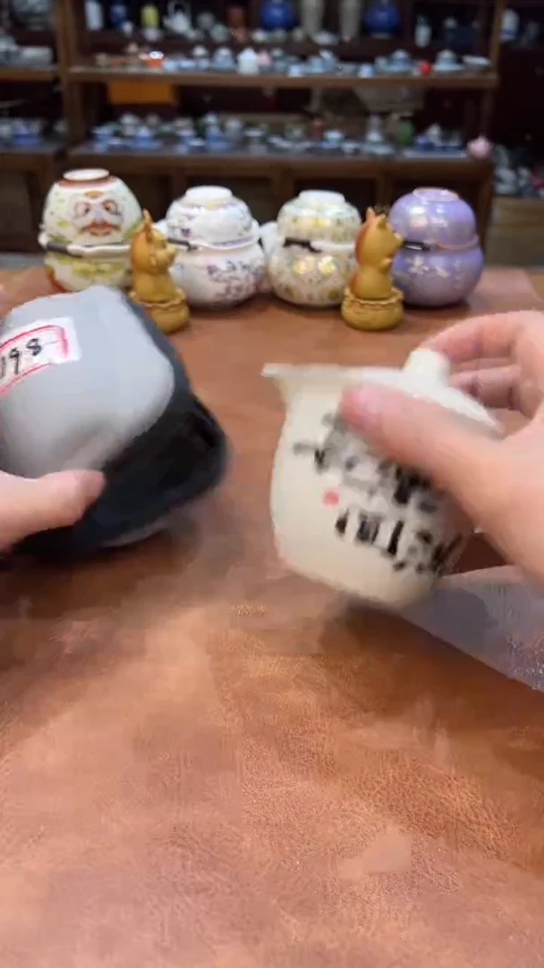 真的很便宜会开片的旅行茶具