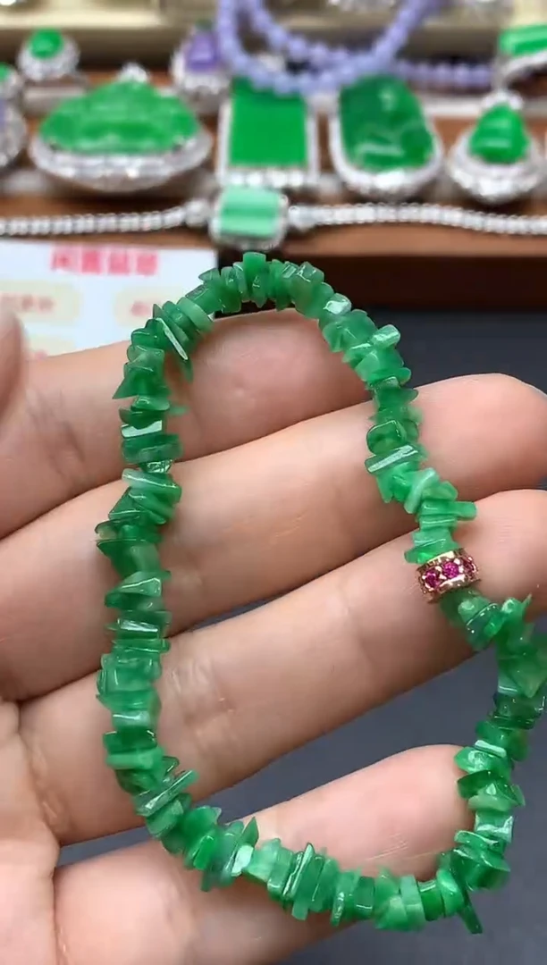 未镶嵌手链翡翠92-中国好珍宝