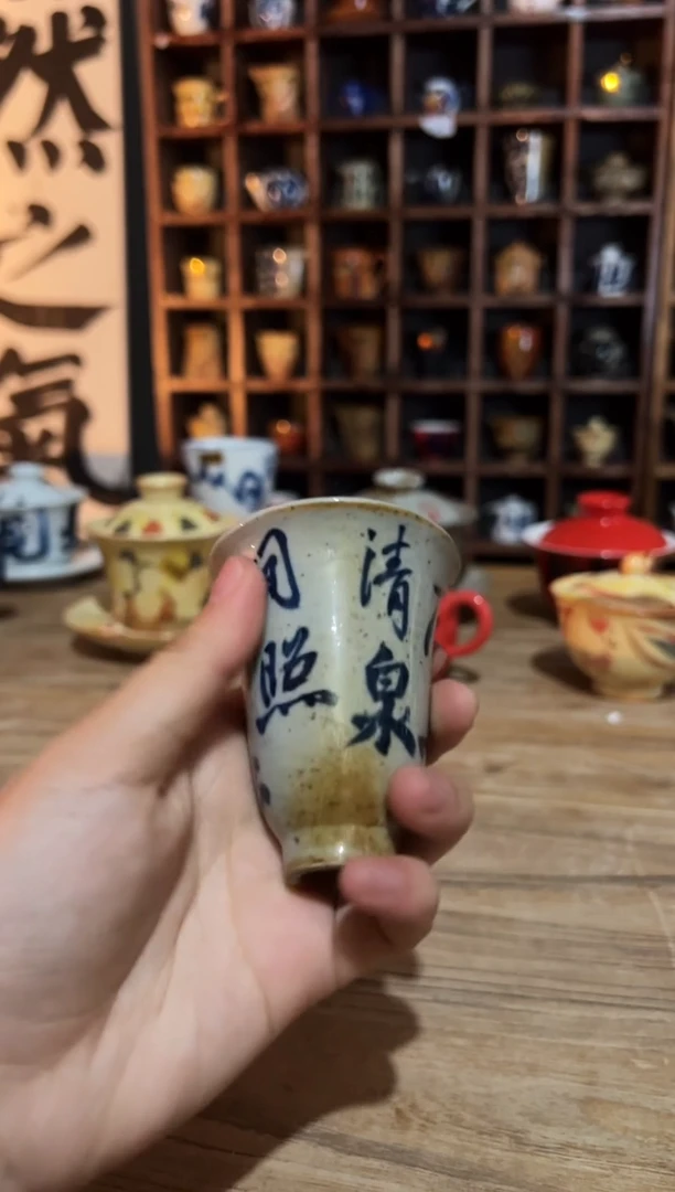 【闪购商品】观云听雨原创手绘茶具