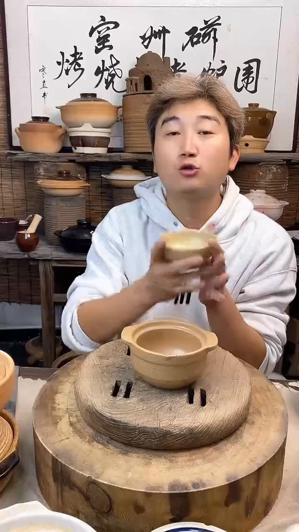 土陶迷你一人食炖盅煨汤小土锅