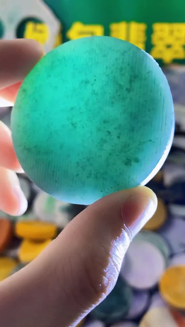 翡翠裸石纯天然A货翡翠55