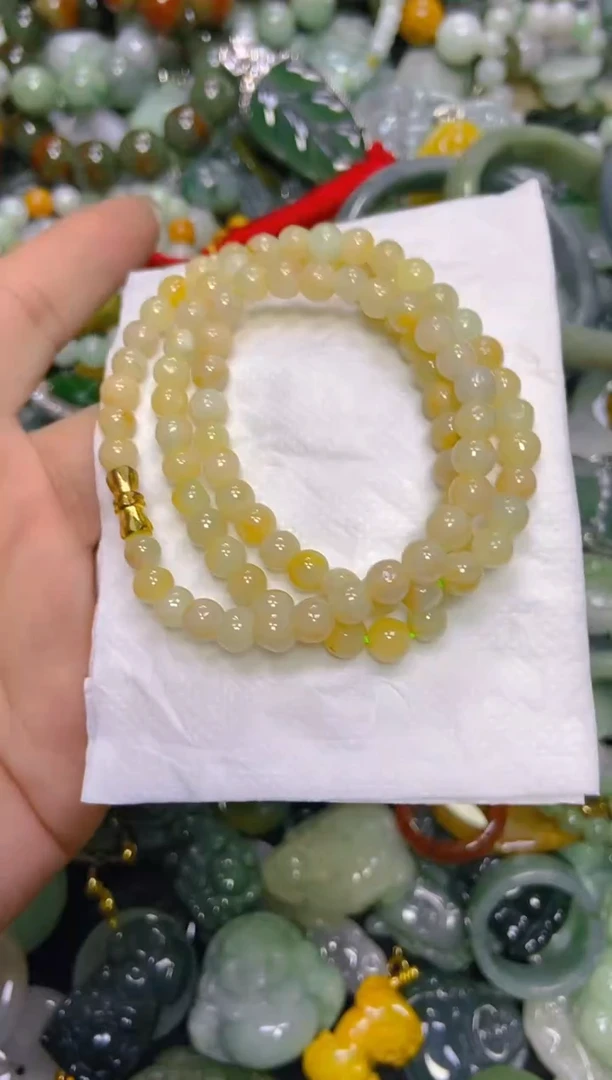 颈饰未镶嵌翡翠6mm