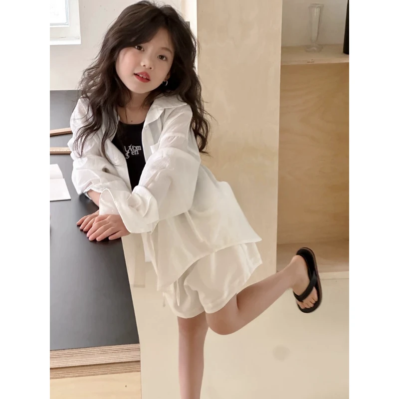 242S383新款时尚白色套装