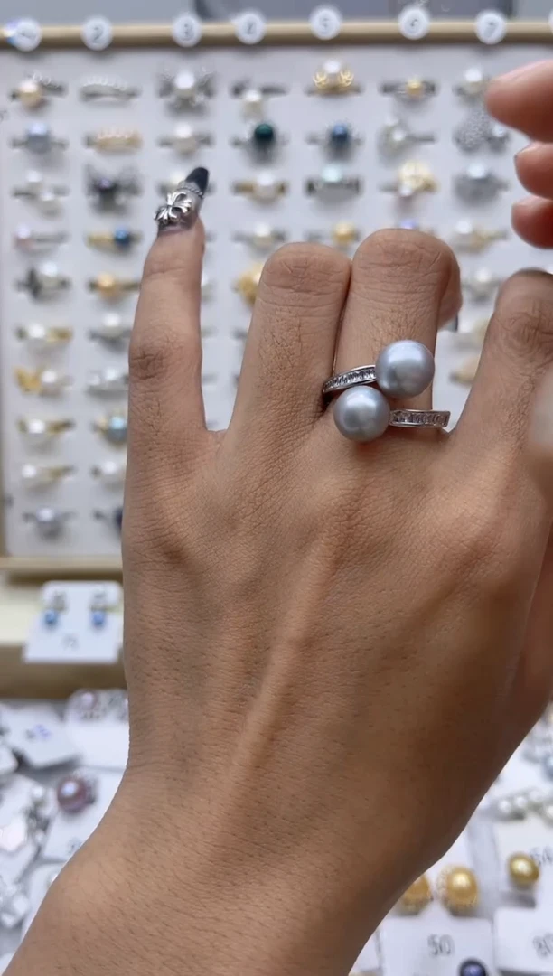 【闪购商品】淡水珍珠戒指合金168