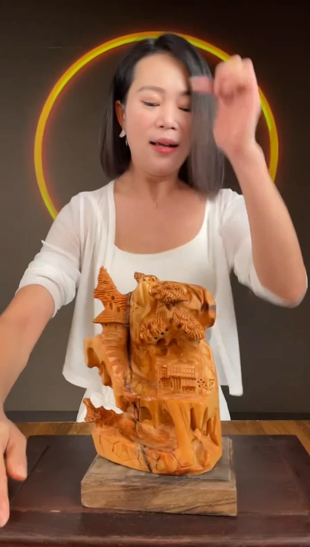 柏木（崖柏）手工摆件,先抢先得! 编号:28