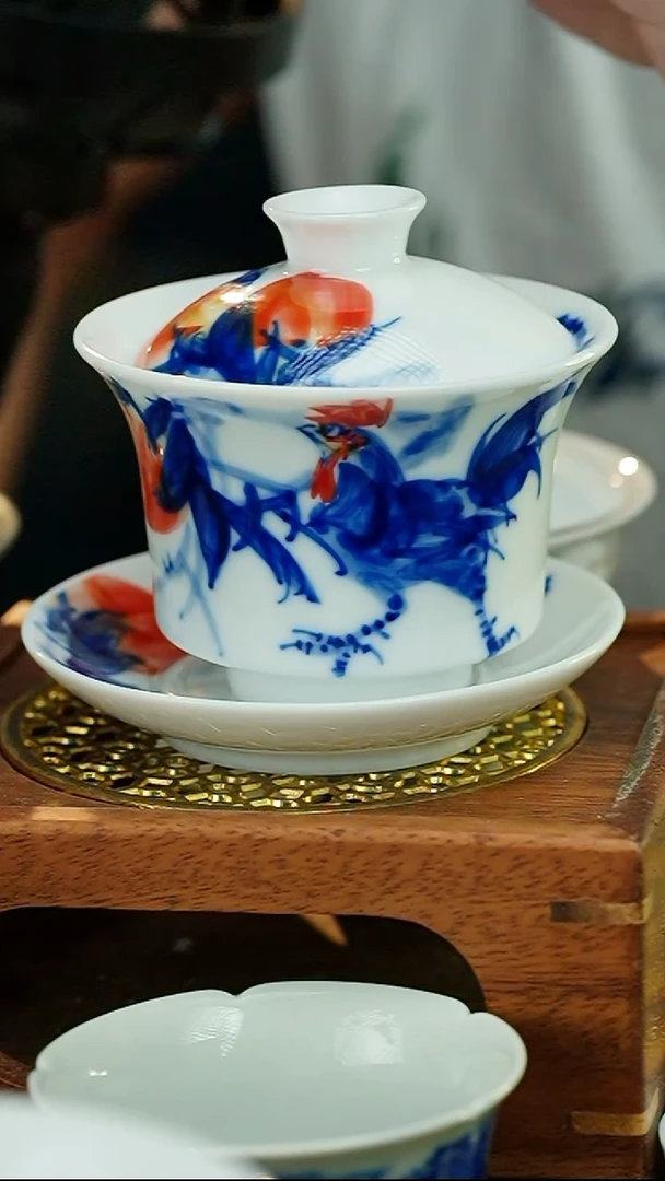 大吉大利三才盖碗-150ml