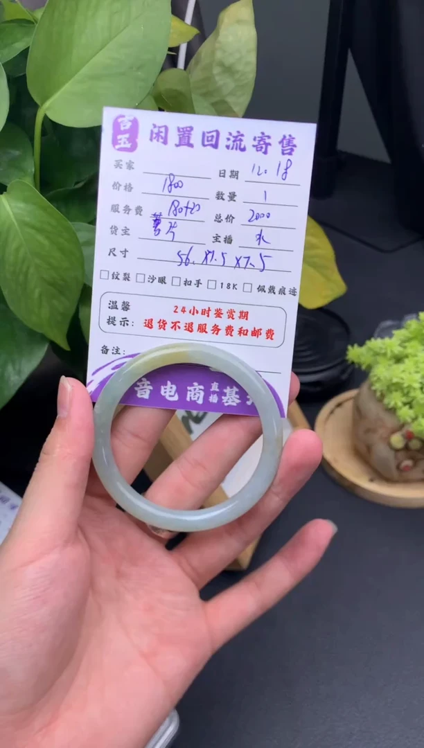 未镶嵌手镯翡翠手镯