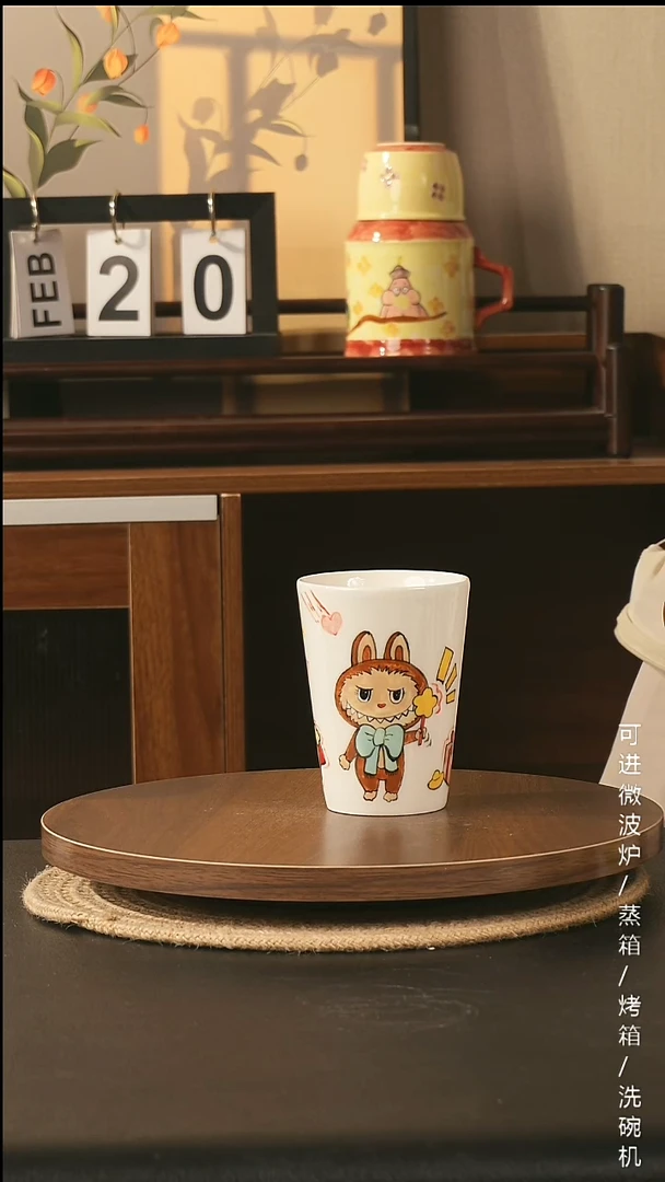 陶瓷景德镇高温釉下彩纯手绘创意瓷