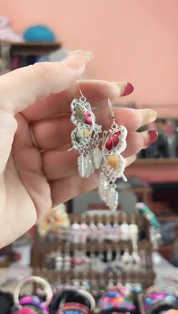 织绣艺枝独绣手工饰品31