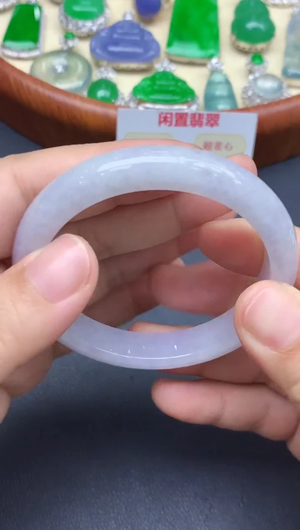 未镶嵌手镯翡翠115-中国好珍宝
