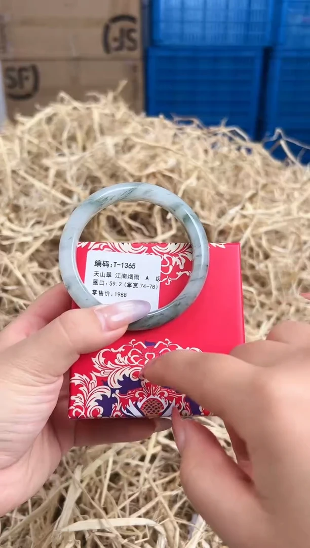 未镶嵌手镯石英质玉T-1365
