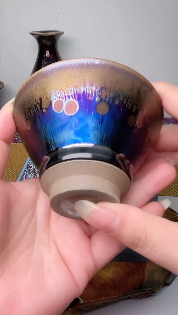 【闪购商品】茶盏春申阁福利1只微瑕斗金