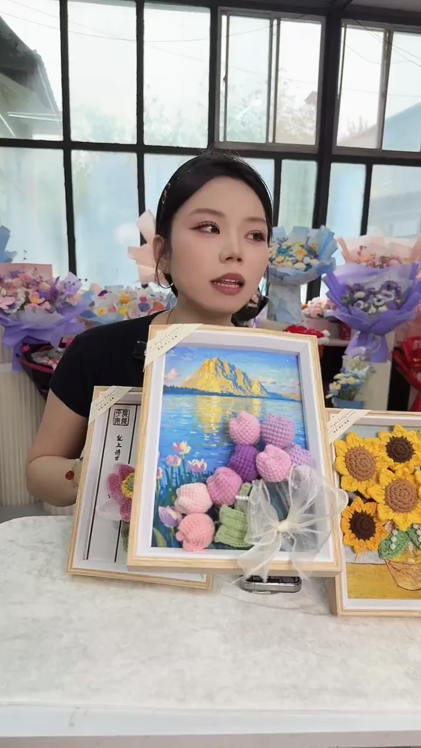 非遗手工花束，孤品清仓 ! !