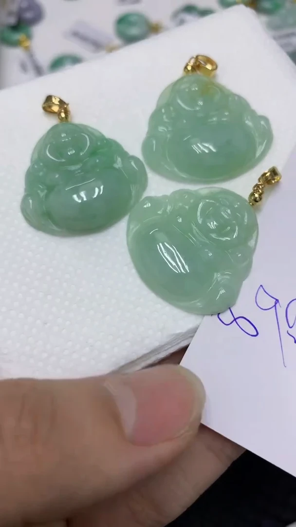 颈饰未镶嵌翡翠缅甸A货翡翠多样性发其一