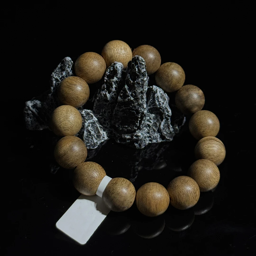 Y38沉香【越南芽庄白奇楠蛇纹单圈】14mm-收藏级-M698750162-1