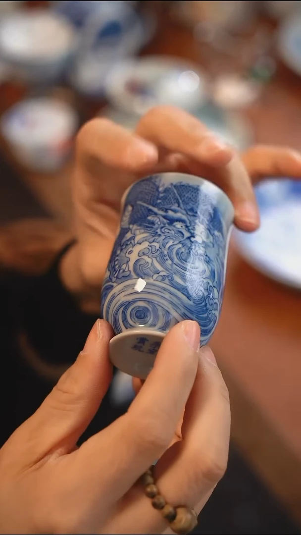 老油料龙王闻香杯