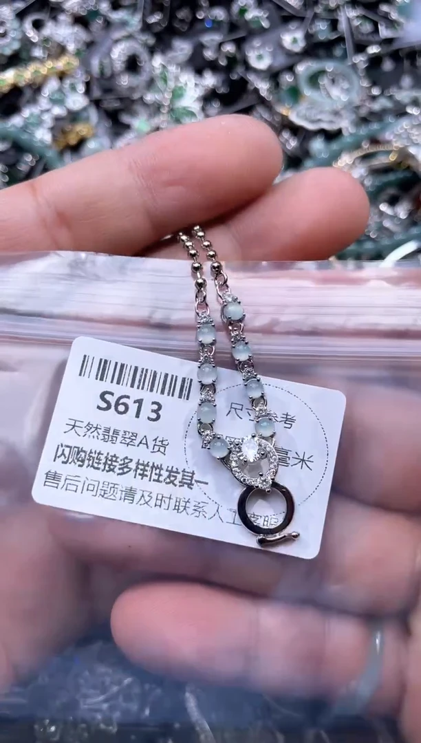 【闪购商品】翡翠颈饰未镶嵌S613项链