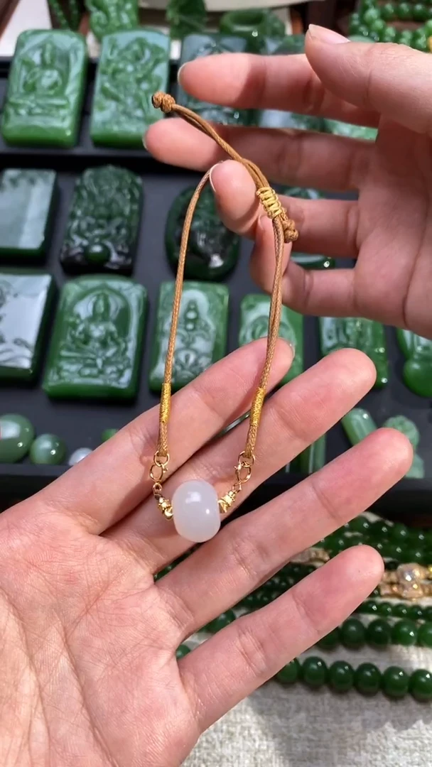 未镶嵌手链和田玉和田玉diy设计款手链