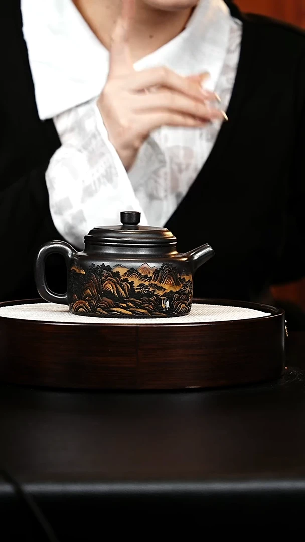 茶壶紫砂德钟壶