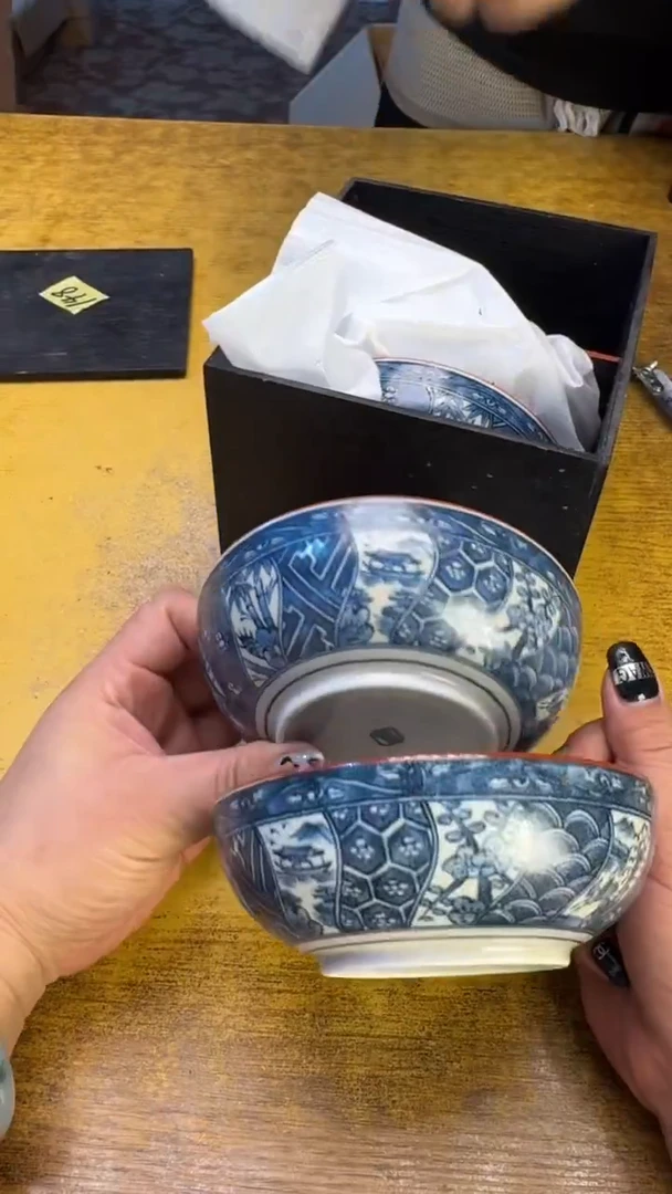 瓷器瓷器瑕疵破破148五件