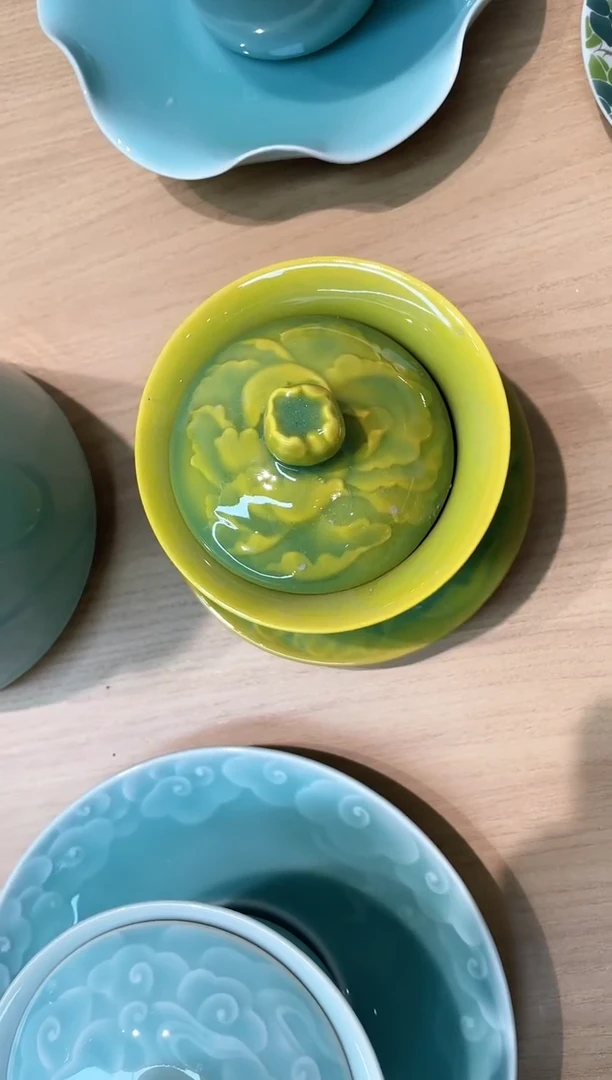 特价福利 微瑕 慧仙青瓷