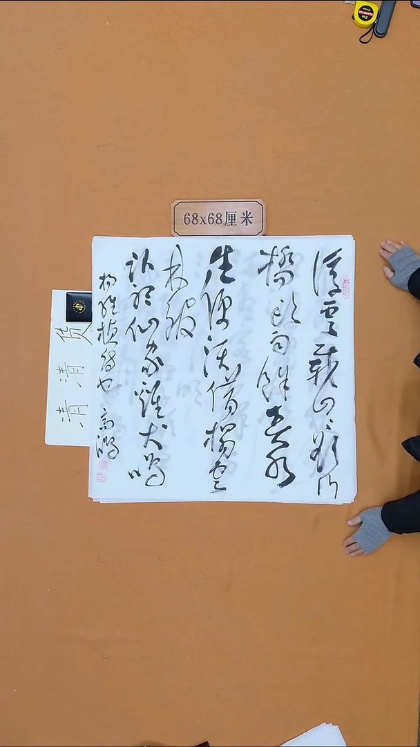 书法高鸿 （王高生）福建  68*68 四平尺