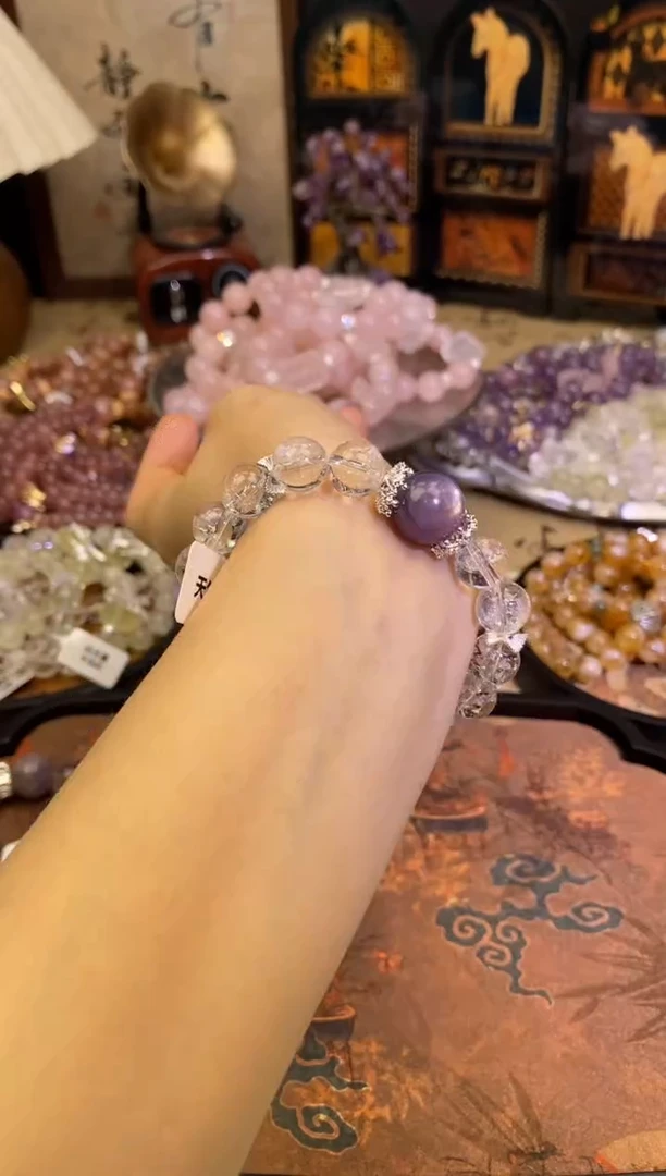 【闪购商品】水晶手链未镶嵌108手串