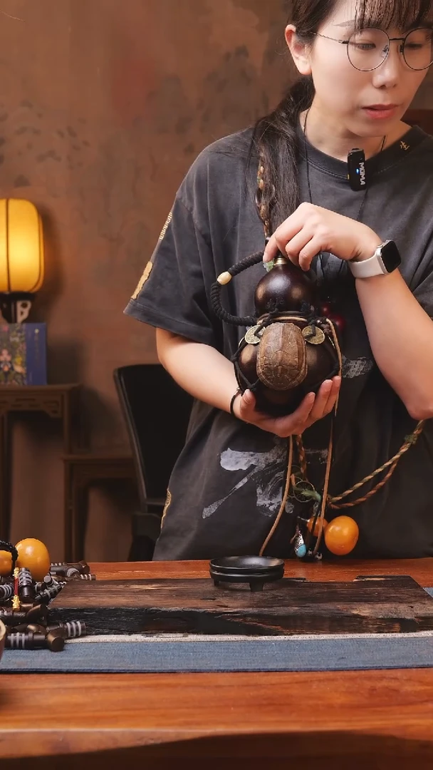 1511号精品大漆葫芦防腐防渗装水茶酒