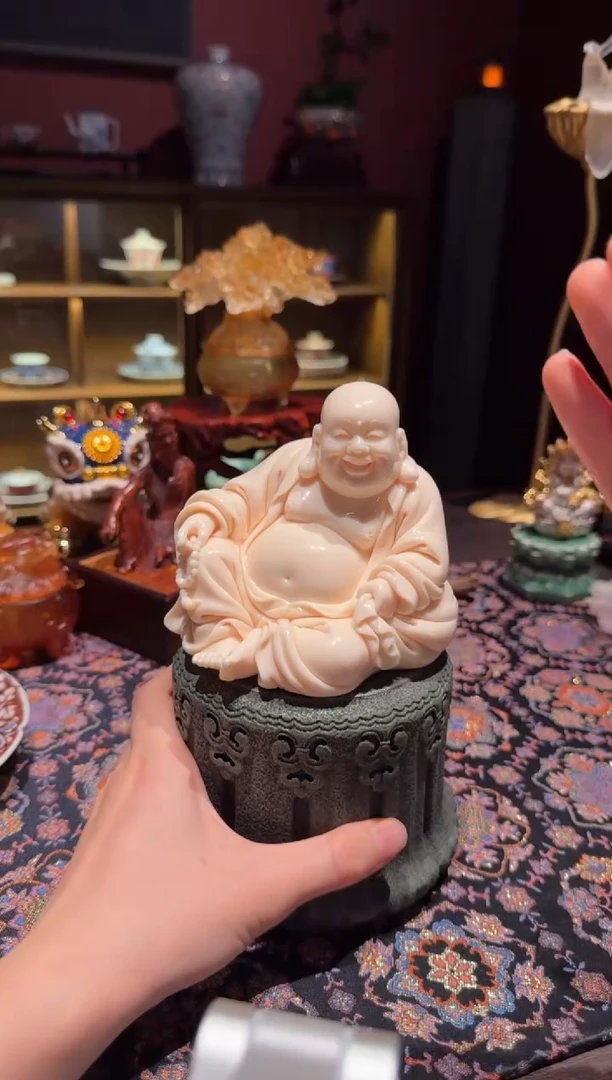 阿*灬持珠弥勒   加底座