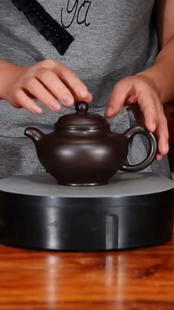 宜兴原矿紫砂壶茶壶350C