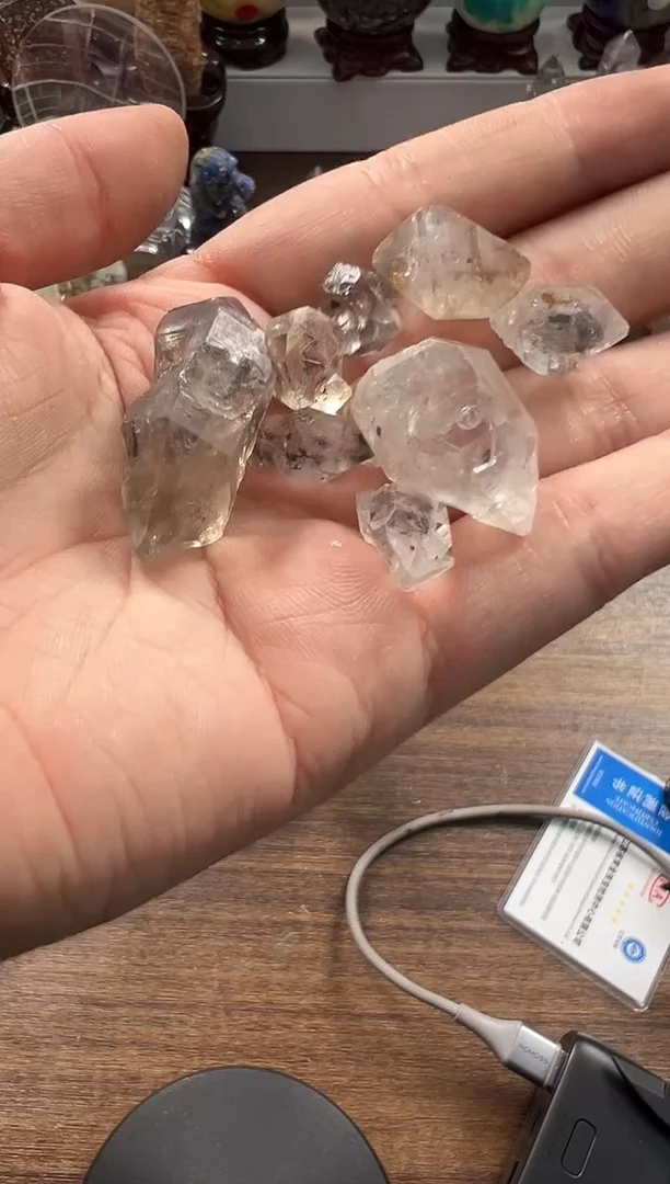 未镶嵌珠宝半成品水晶M1114 拍一发九