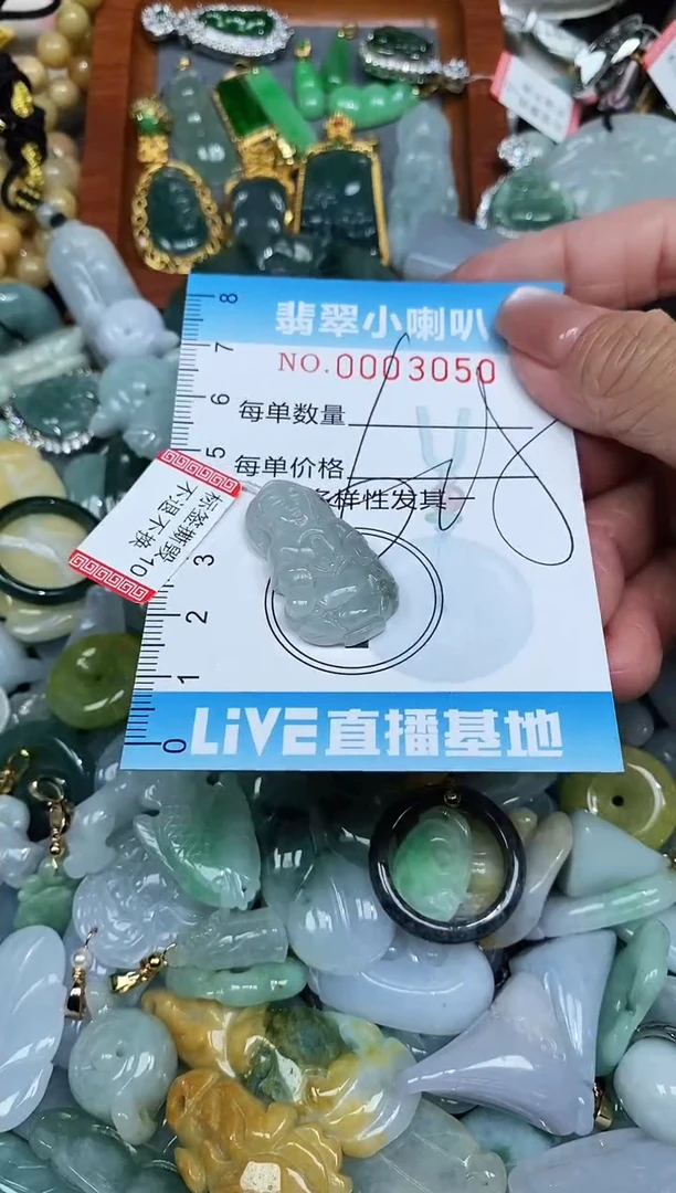 【闪购商品】翡翠颈饰未镶嵌闪购0003050多样性发其一