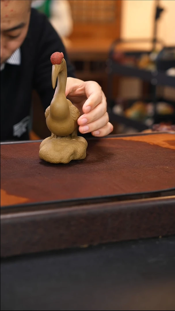 共运当头 雕塑茶宠