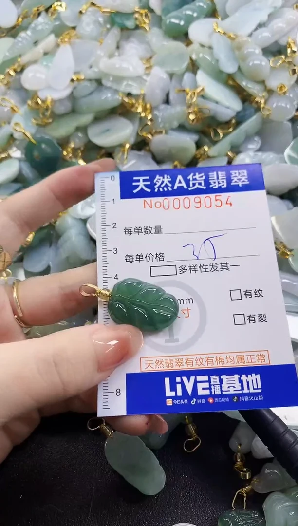 颈饰未镶嵌翡翠天然A货翡翠