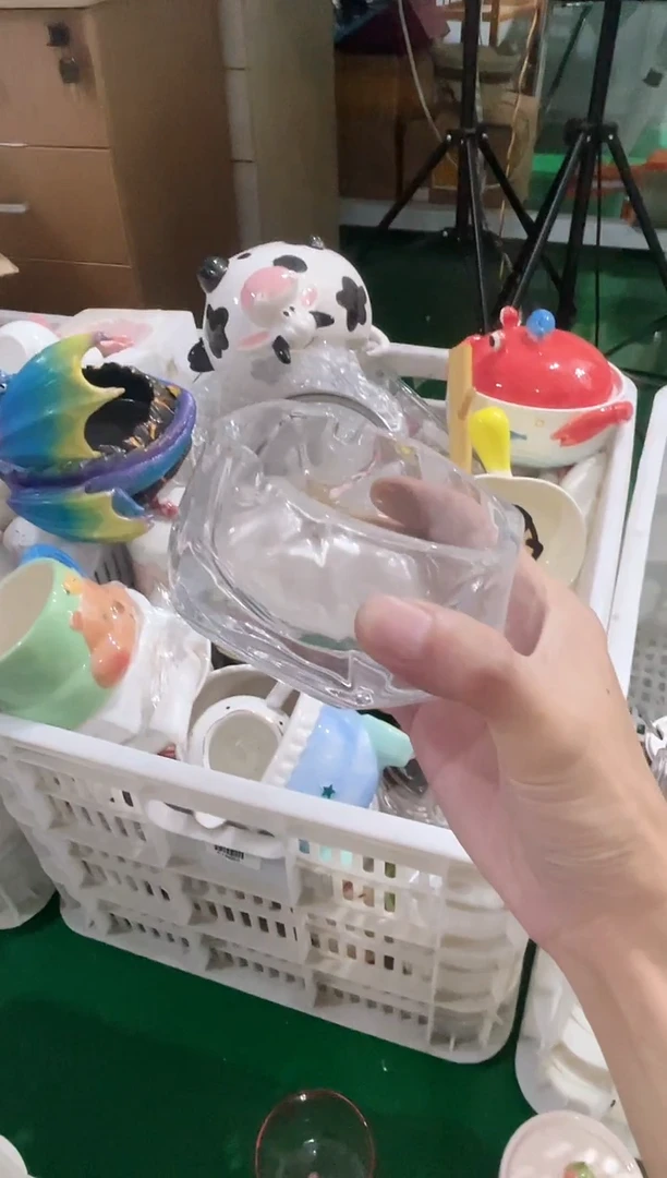 瓷片烟灰缸福利款，拼手速