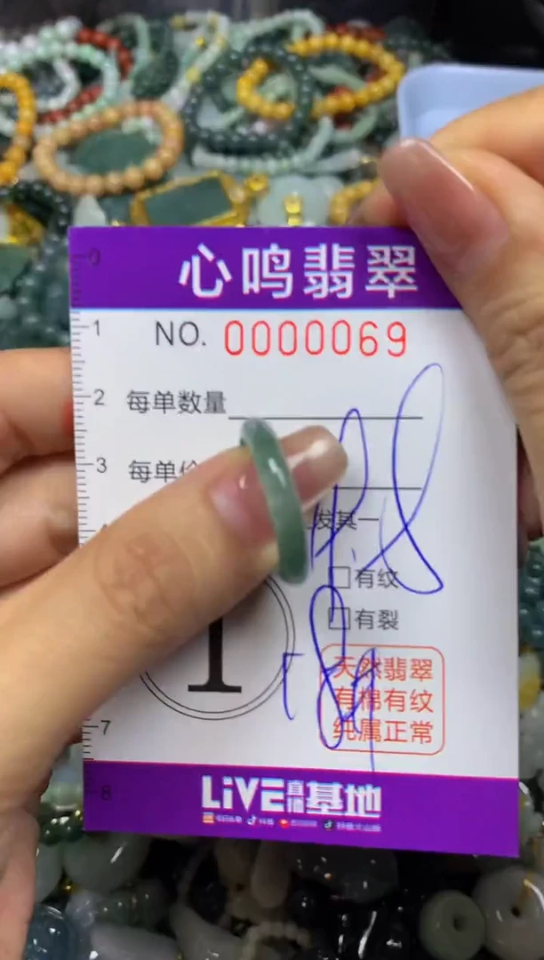 翡翠未镶嵌颈饰闪购00069