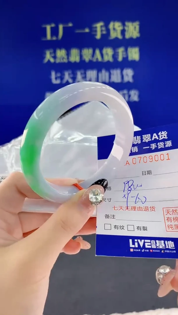 未镶嵌手镯翡翠01天然翡翠A货