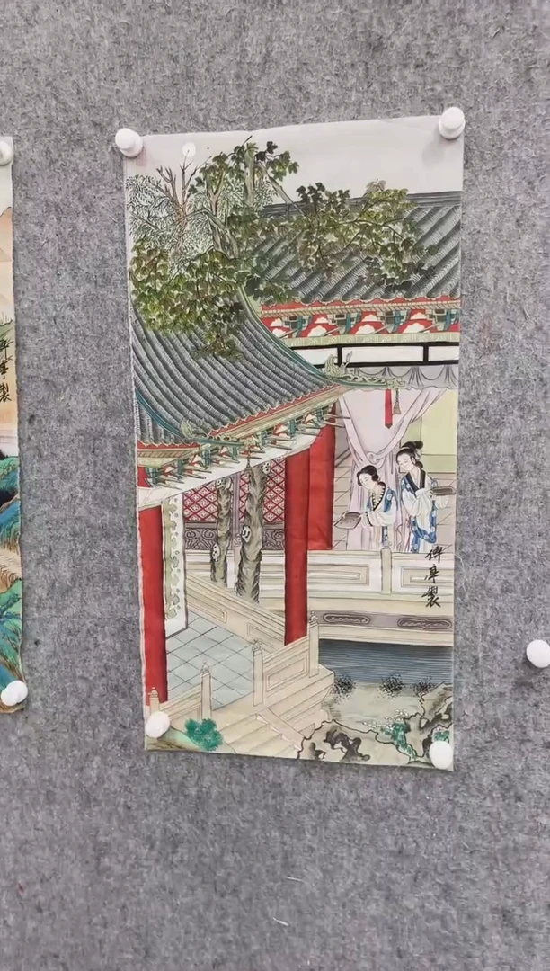 国画张传亭老师的作品3