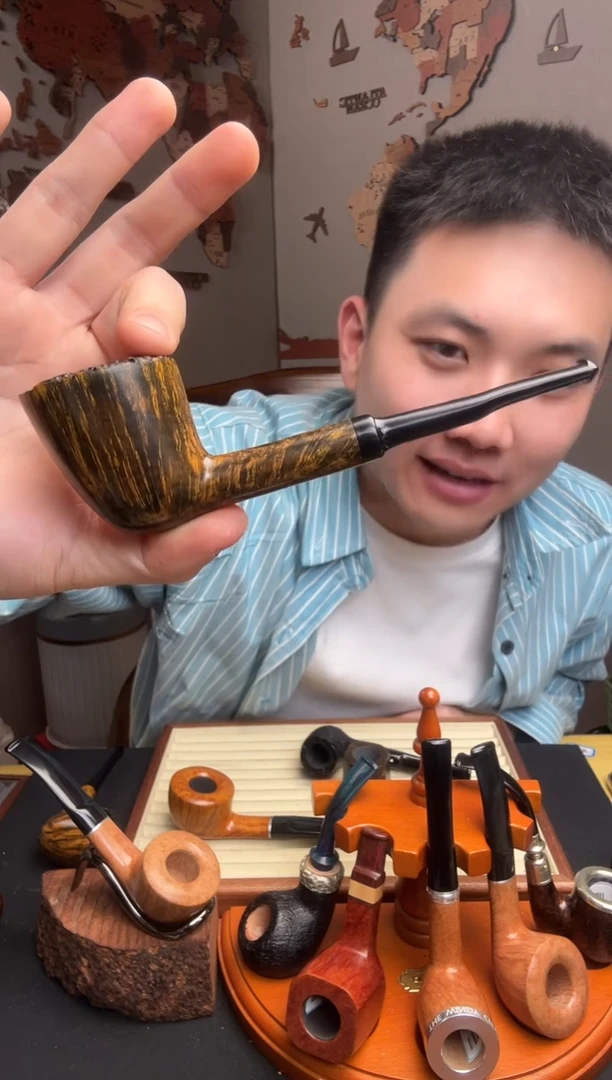 石楠木大***星意大利进口石楠木烟斗