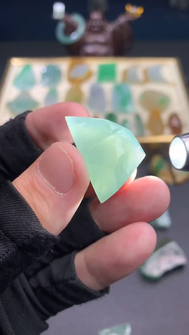 未镶嵌定制翡翠天然翡翠裸石（包工）