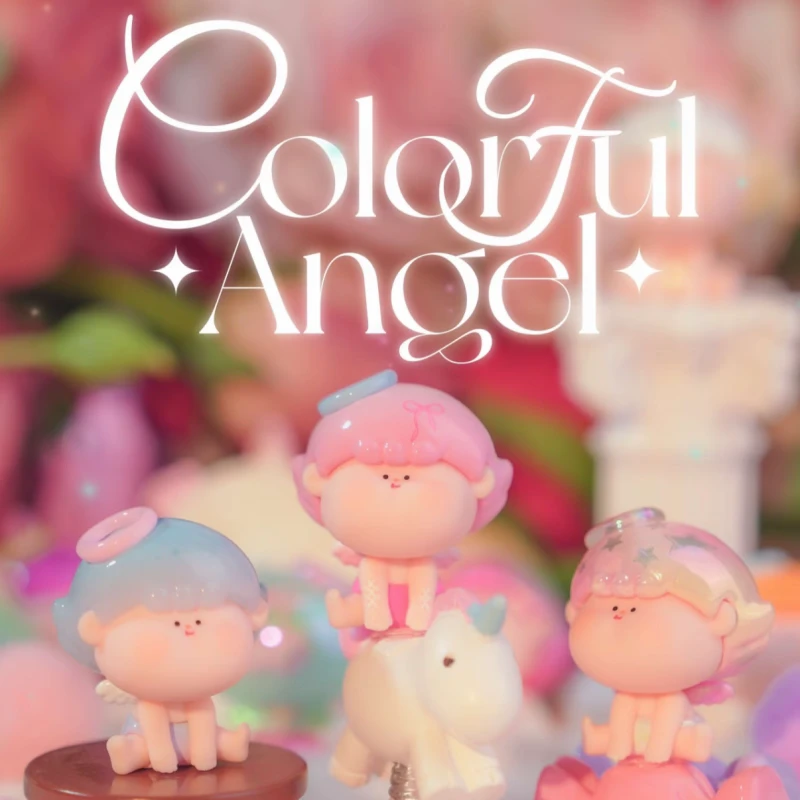 (代拆)阿玛莉莉丝缤纷天使萌粒盲盒手办女孩礼物摆件