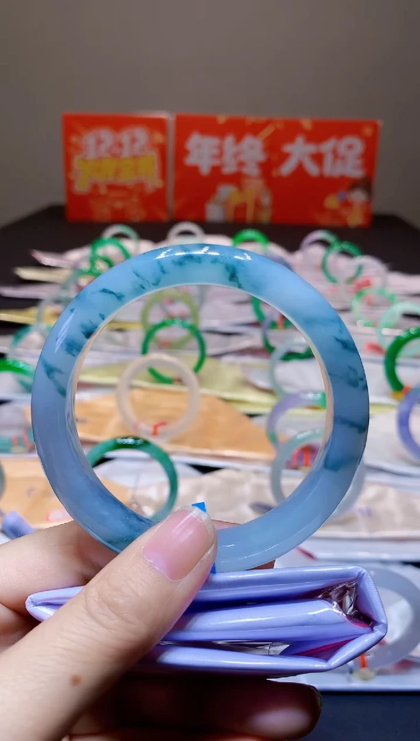 未镶嵌手镯翡翠翡翠手镯圈口59-t7